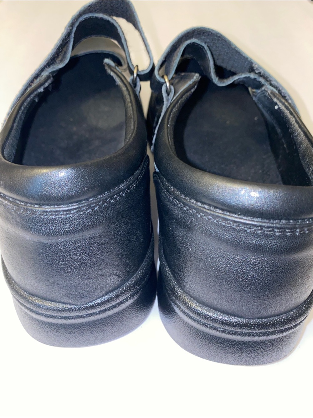 Propét Women's Mary Janes Walker Black Leather Comfort Shoes Size 9 XX Ortho - Picture 2 of 4